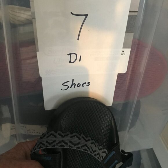 Chaco Z/Cloud Sport Sandals Mens 11 Adjustable Strap Gray - Picture 8 of 8